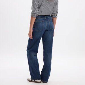 Gap Straight Leg Mid Rise Jeans
